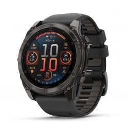 Fenix 8 - 51 mm AMOLED Sapphire, Titane Carbon Gray DLC