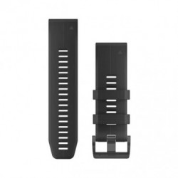 Bracelet Quickfit silicone 26 mm (black)
